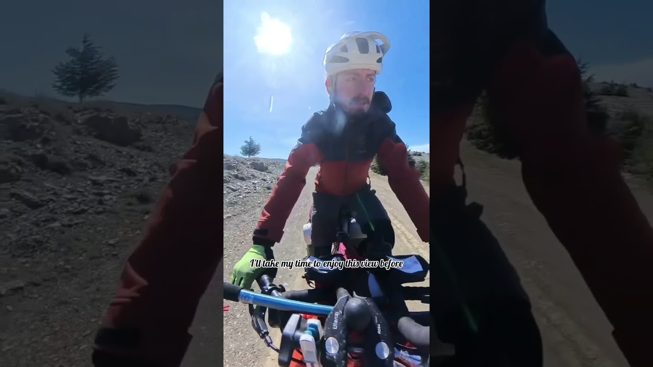 mountain camping and lake ride #djimini4pro #ridingvlogs #biketourism #beautifulride