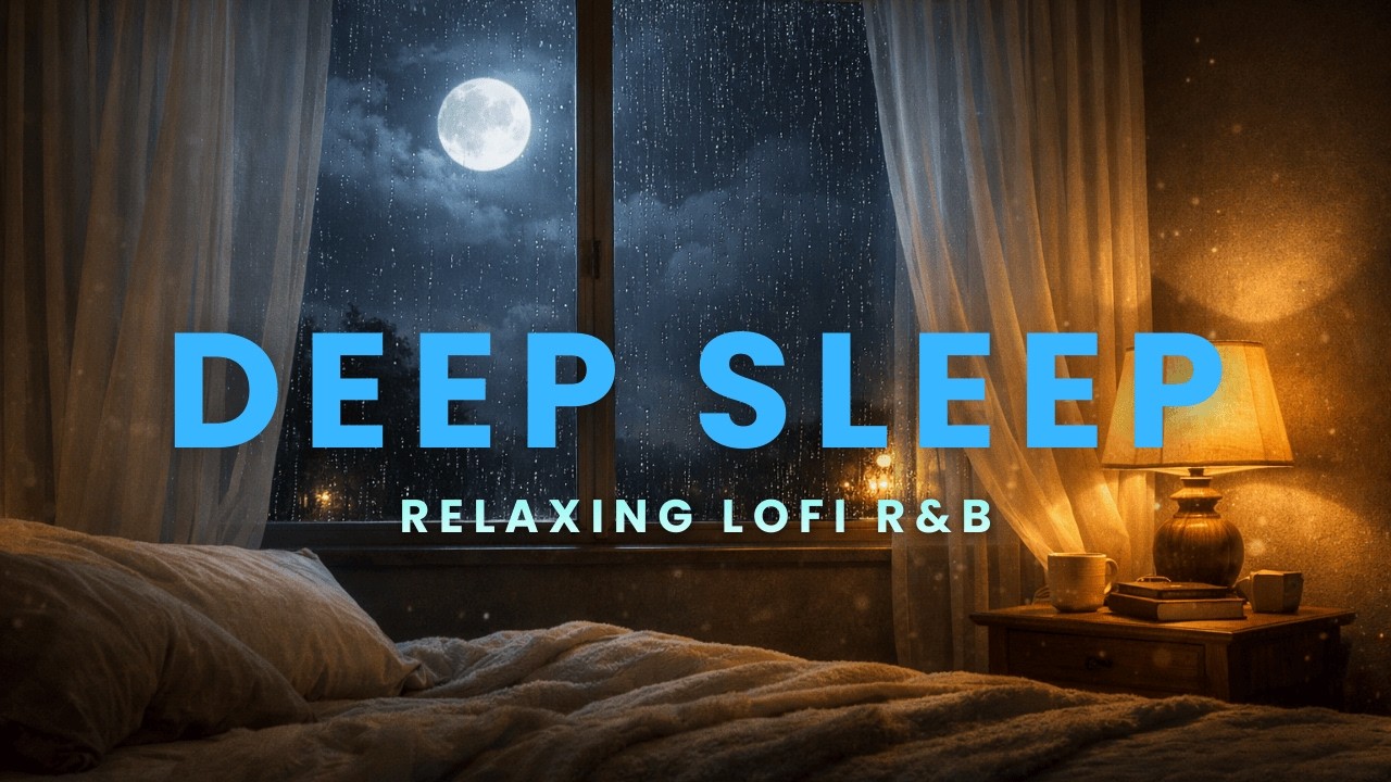 DEEP SLEEP LOFI R&B 🌙 Calm Night Music for Insomnia, Stress & Anxiety Relief