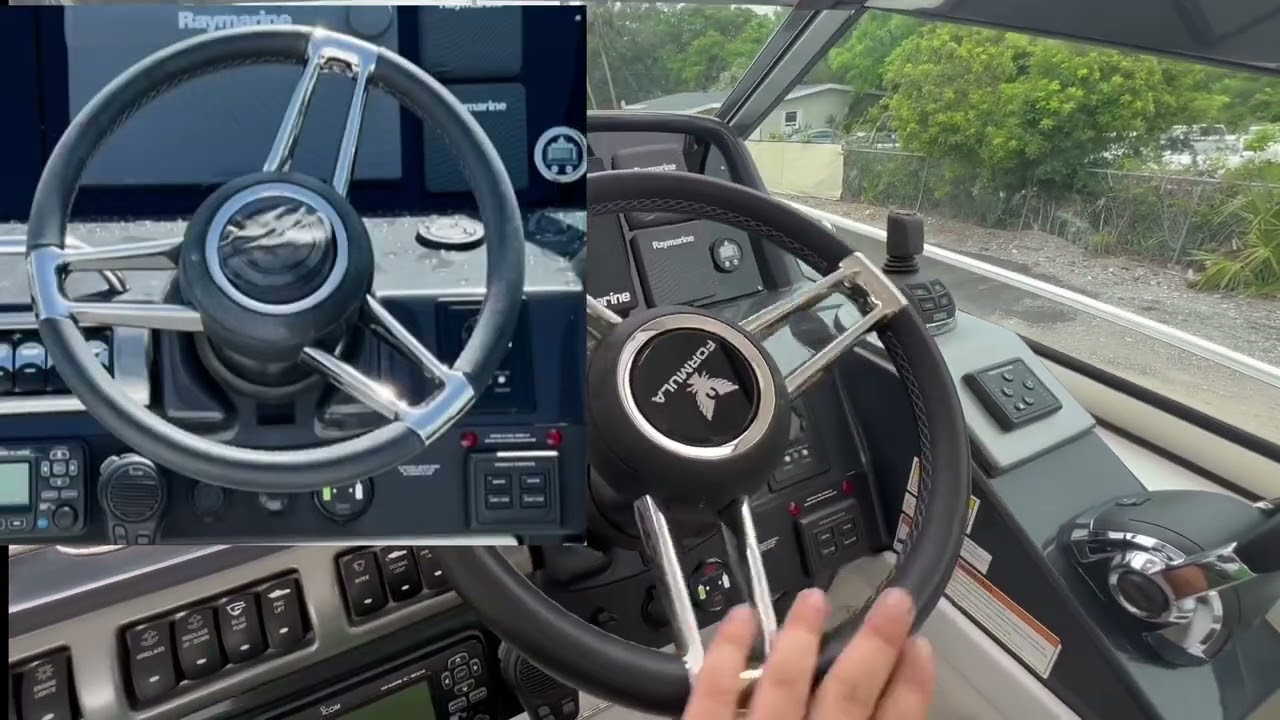 2017 Formula Boats 40PC restoration at marine custom solutions.