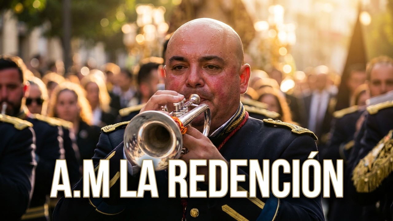 ▶️  🥁 A.M. LA REDENCIÓN 🎺 🎵 EN LA CENA DEL SEÑOR 🎵 MAGNA MÁLAGA [4K-HDR]