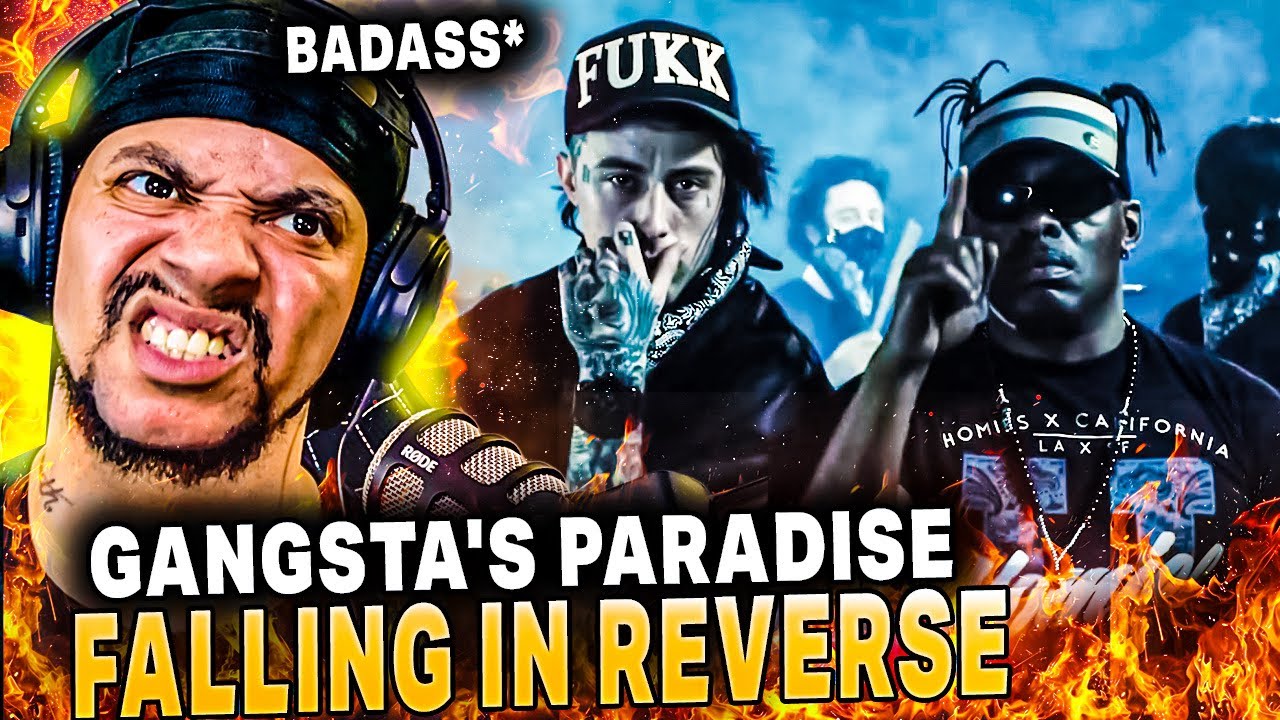 THEY BROUGHT COOLIO OUT FOR THIS *RIP* Falling In Reverse - Gangsta's Paradise (LIVE REACTION)