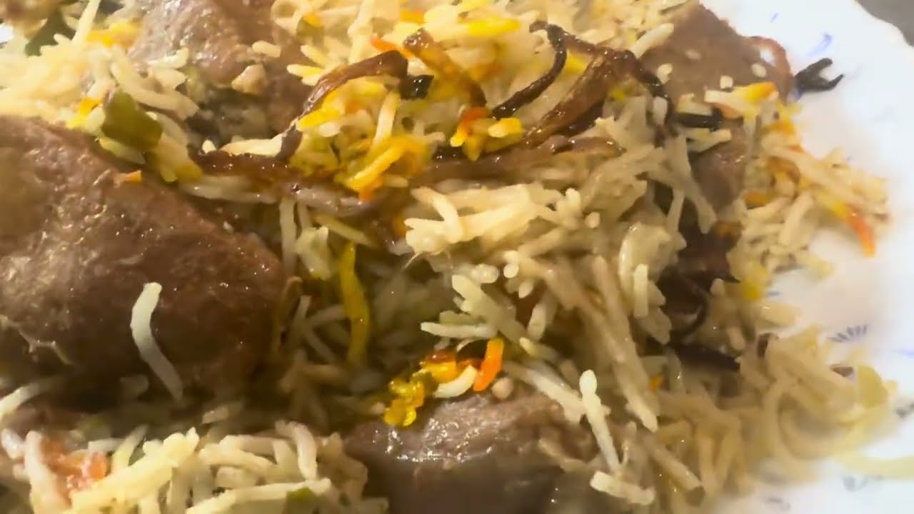 Delicious beef yahkni pulao n my ramadan routine 