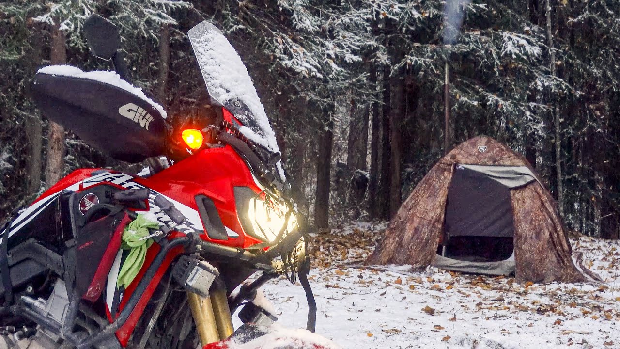 Arctic Motorcycle Camping Adventure - Northern Solitude (Full Film)