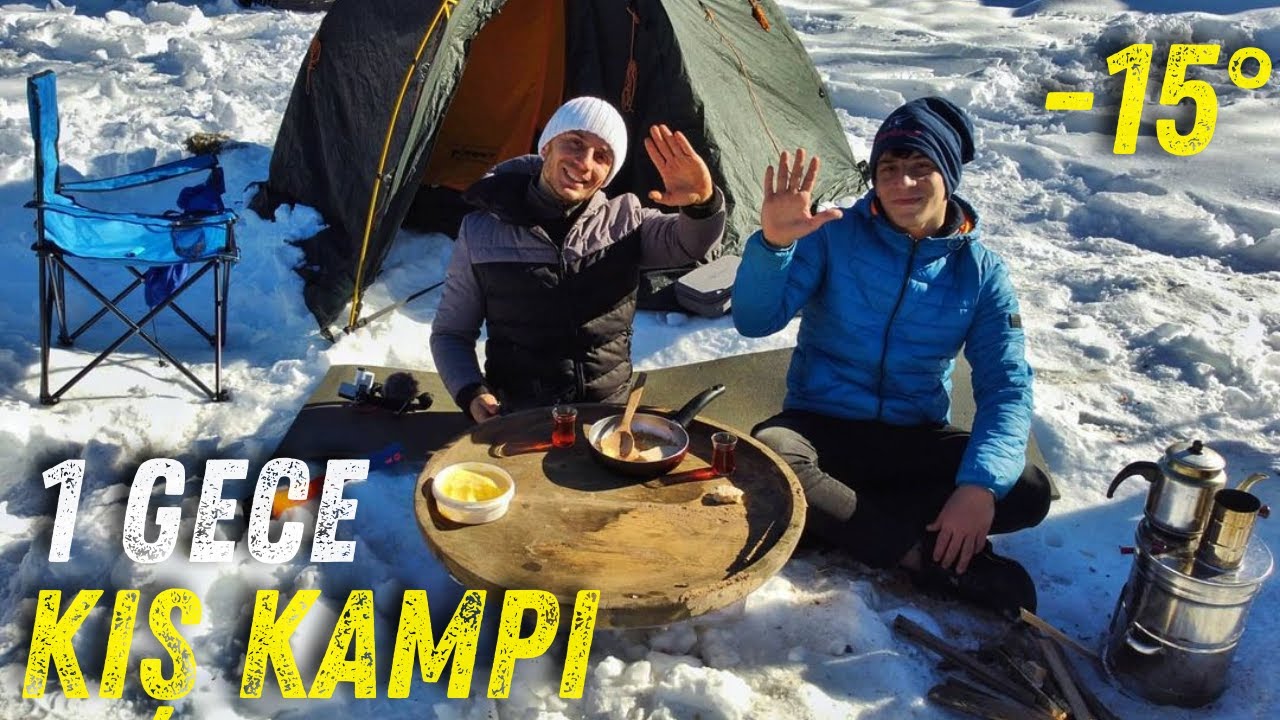 Rize'de Kış Kampı Bambaşka // Balık Çorbası,Kuymak - Deremen | Ahşap İşleme Evler (DEREMEZRA)