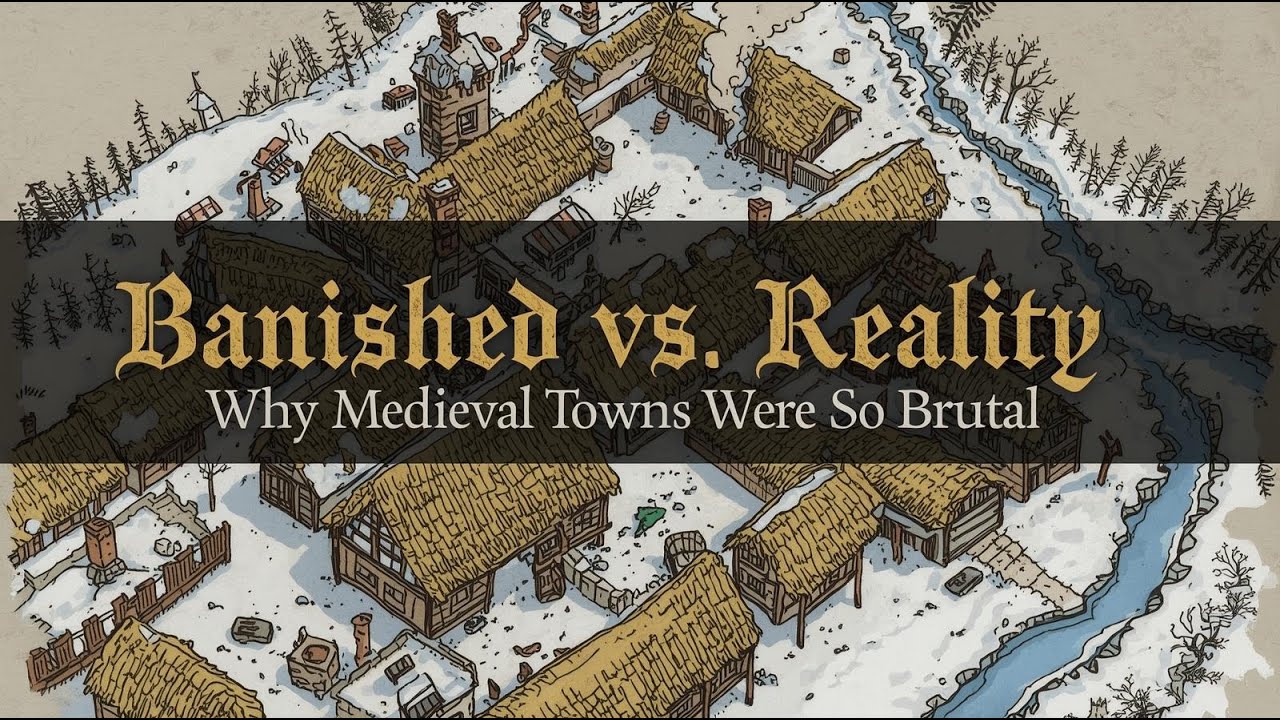 Banished vs. Real Medieval Towns (Survival by Design)