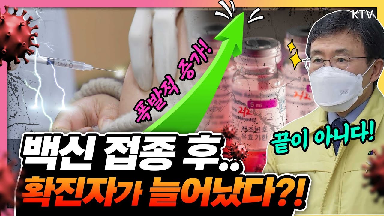 백신 접종 후 오히려 확진자 증가?! 접종 1위 이스라엘도.. 세종시보건소 접종 현장 찾은 권덕철 장관의 당부는?