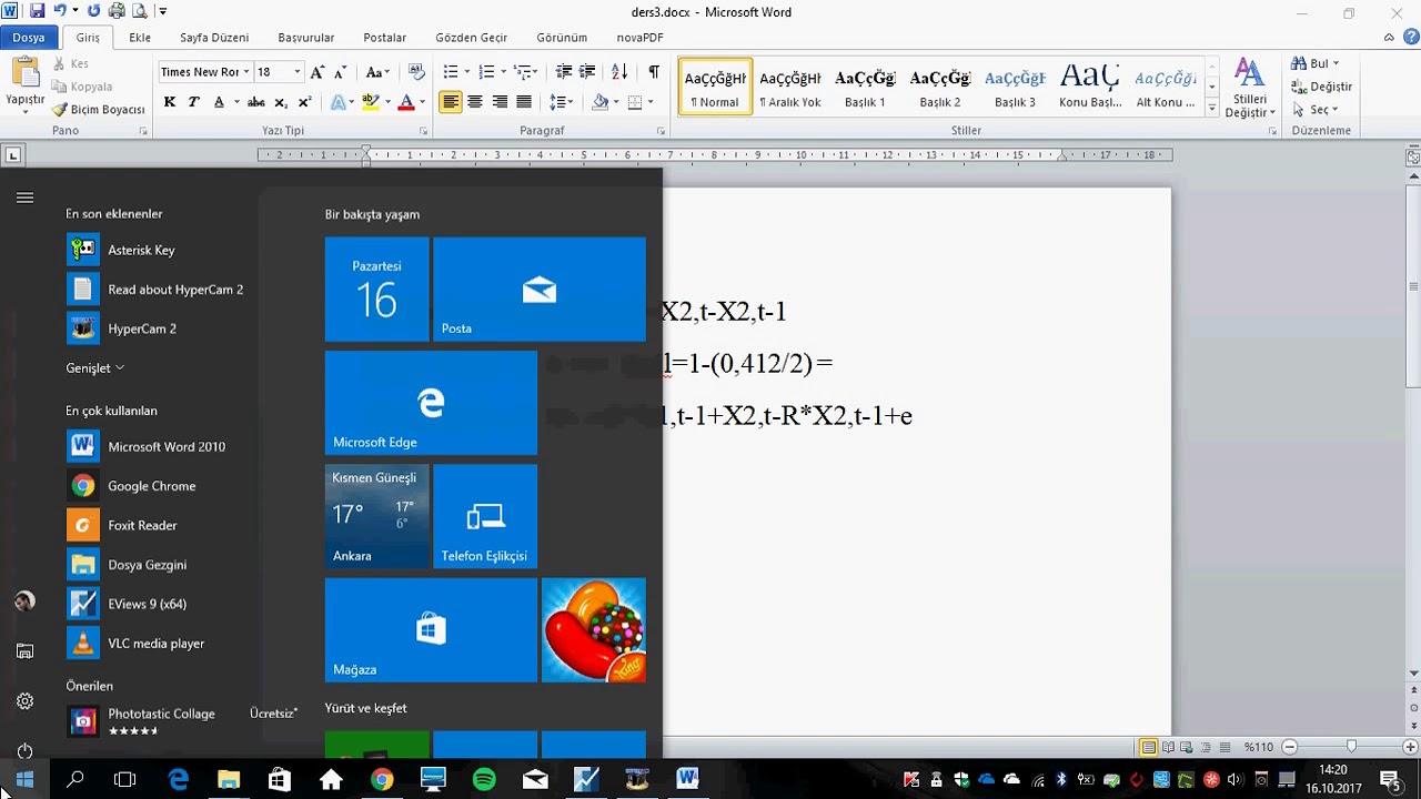 eviews uygulamalı ekonometrik modeller ders 3