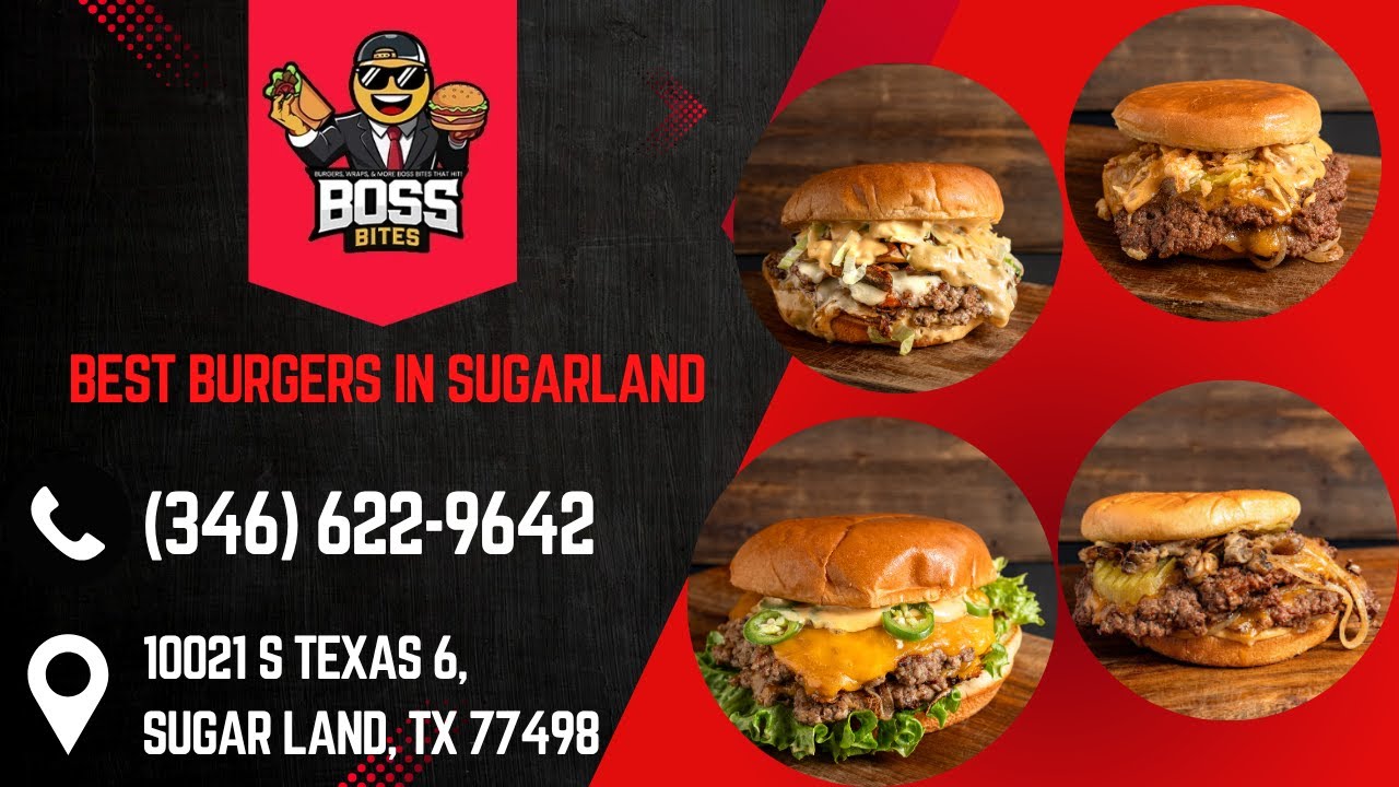 Boss Bites - Burgers, Wraps & More | Best Burgers In Sugarland | (346) 622-9642
