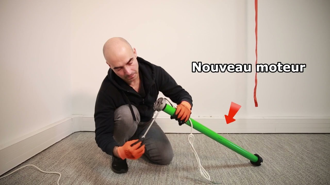 Changement du moteur Zefir/Cambio del motor Zefir
