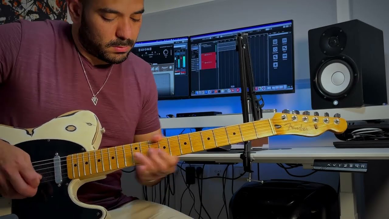 The Eagles   Hotel California solo Cover by Yuval Lasri