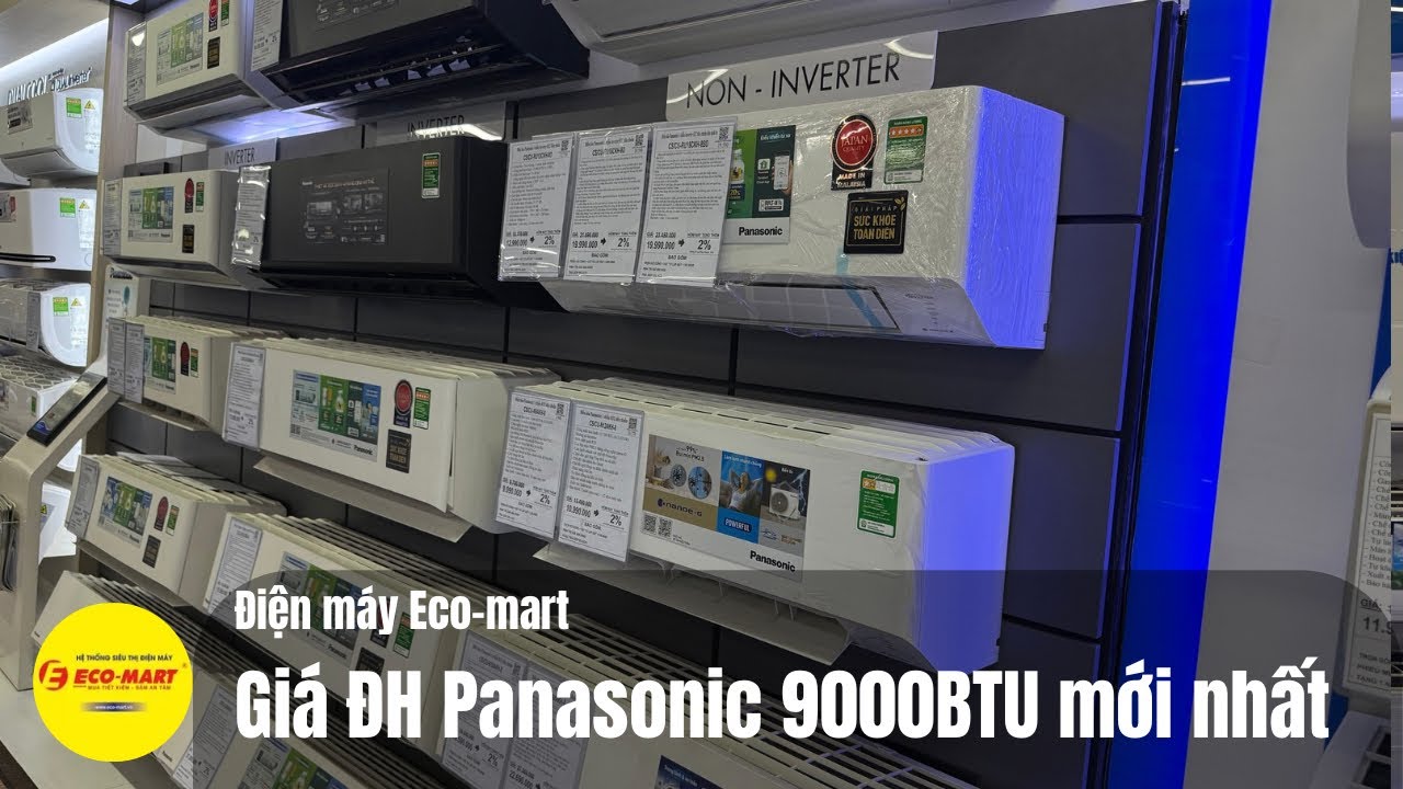 Giá điều hoà Panasonic 9000BTU mới nhất: Tặng trọn gói công và vật tư lắp đặt (RU9CKH, XU9BKH)