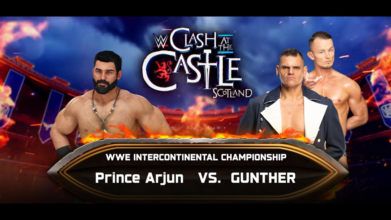Prince Arjun vs Gunther Champion vs Champion Rivalry |  Part 1 |  WWE 2K25