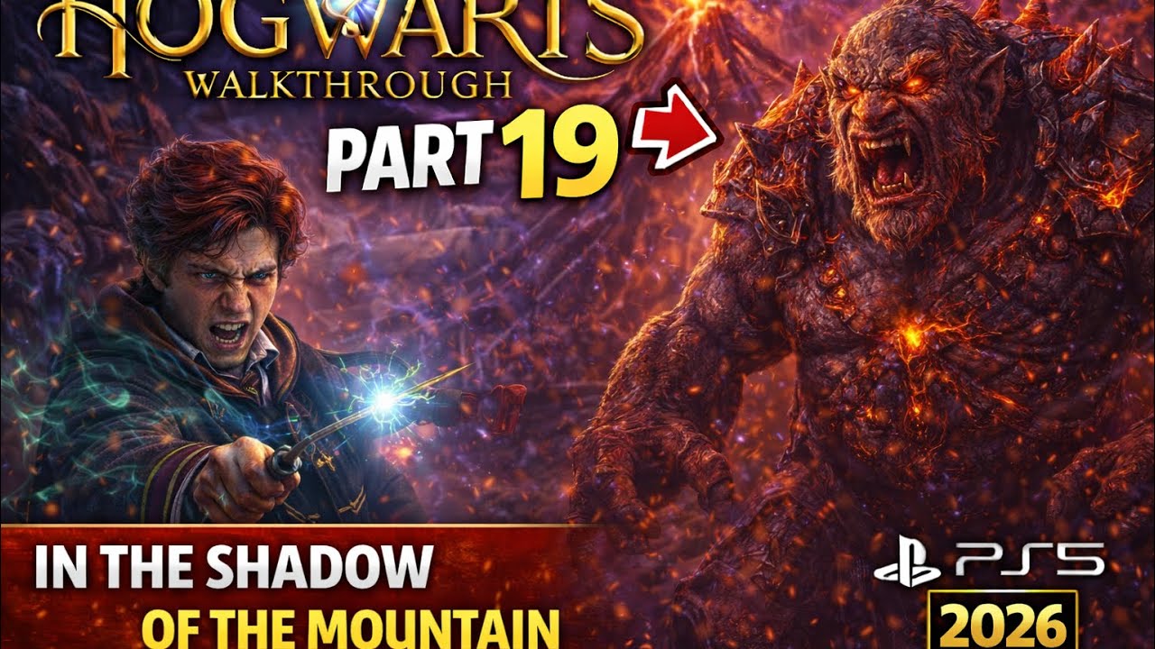 Hogwarts Legacy Walkthrough Part 19 – In the Shadow of the Mountain | PS5 4K | 2026
