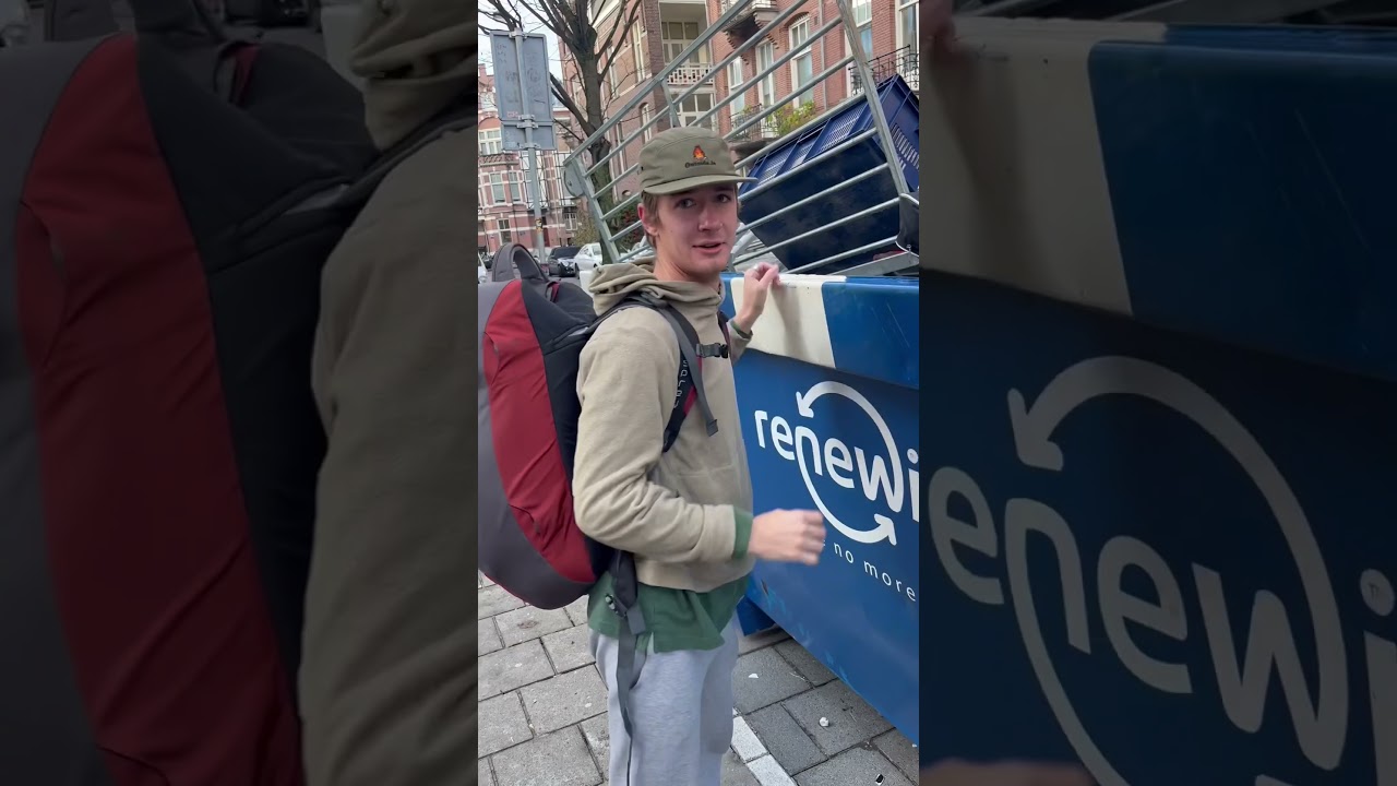 Dumpster diving in Europe!