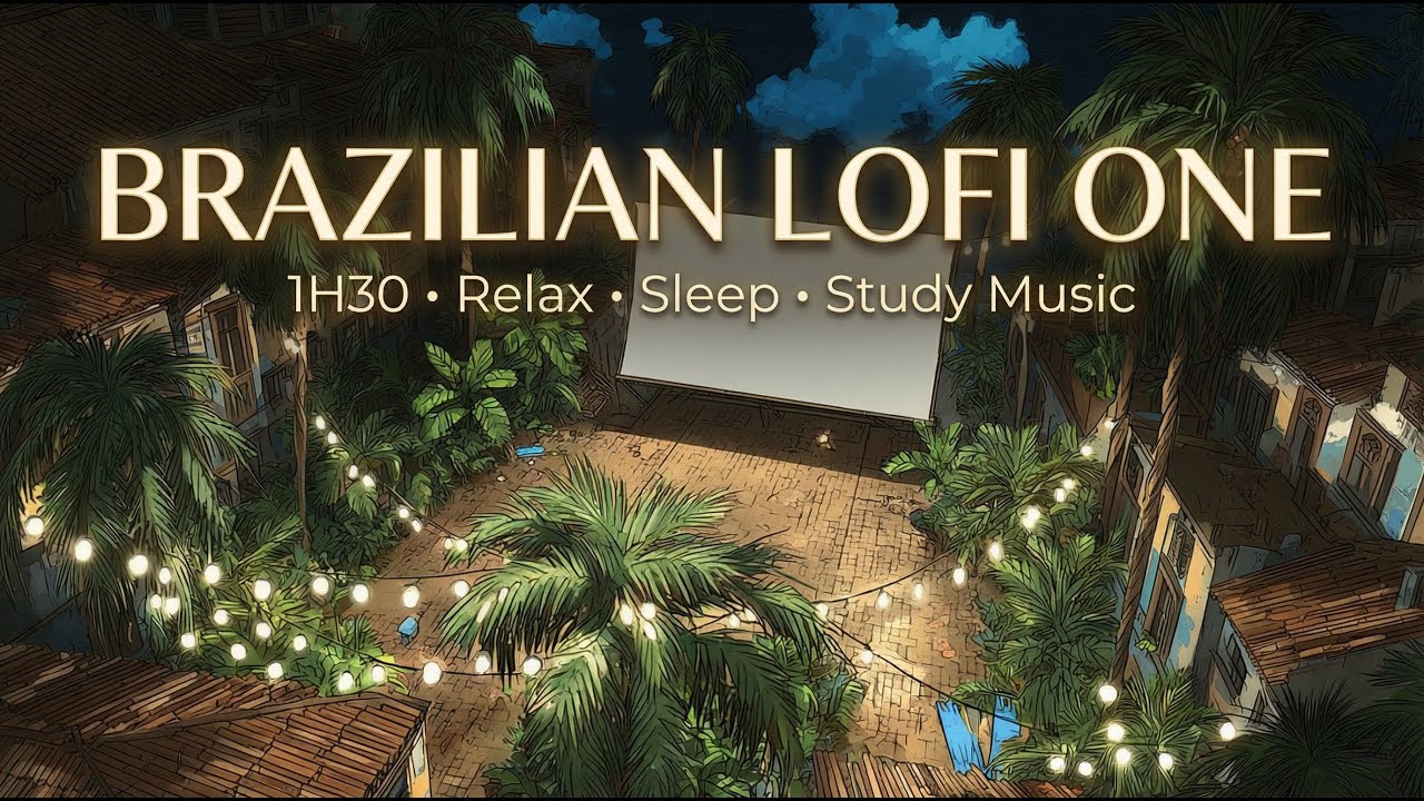 Brazilian Lofi Mix 🇧🇷 | Chill Beats for Relax, Study & Sleep (1H30)