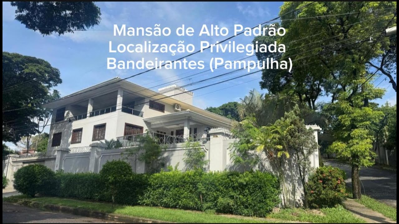 Mansão Alto Padrão no bairro Bandeirantes (Pampulha) @emillioguerritore