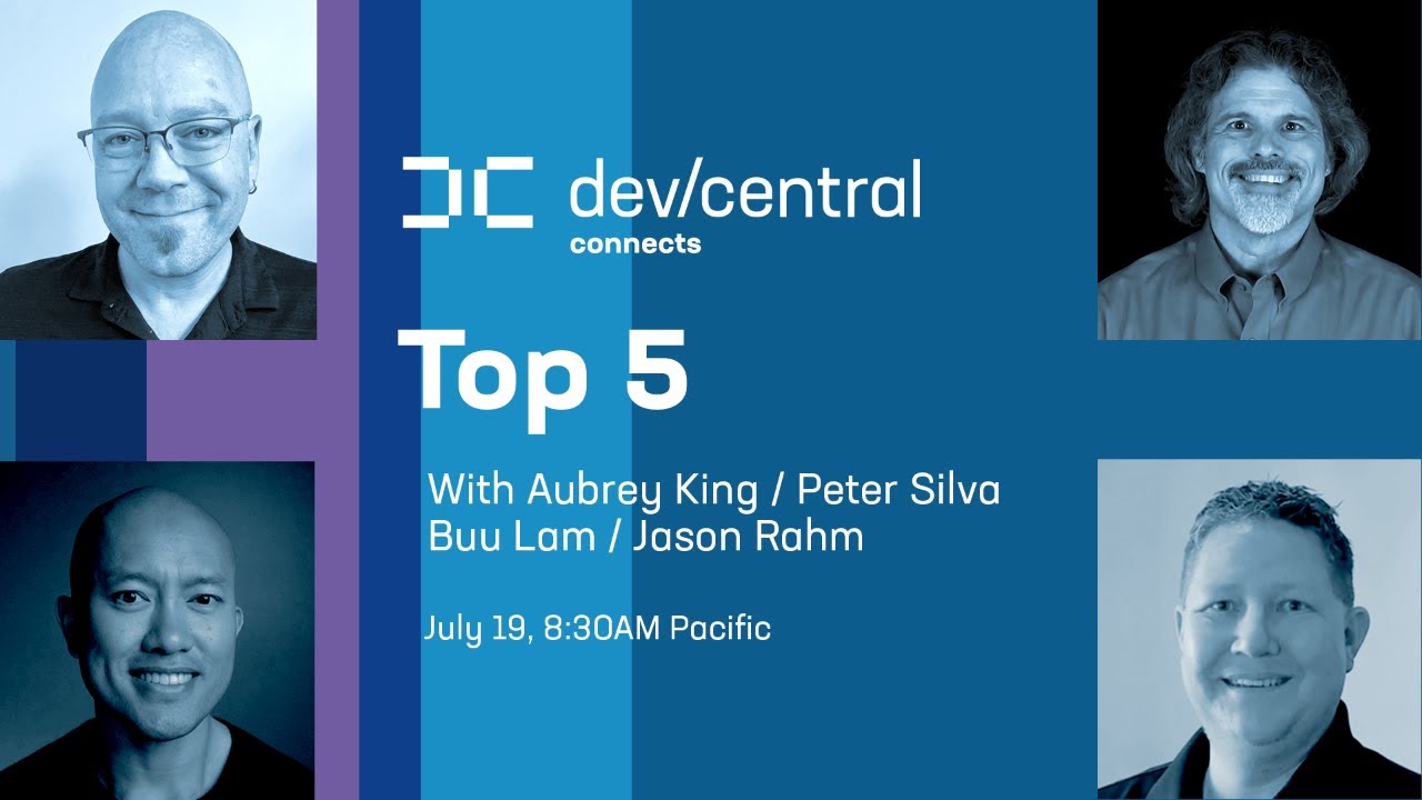 DevCentral Top 5 for July