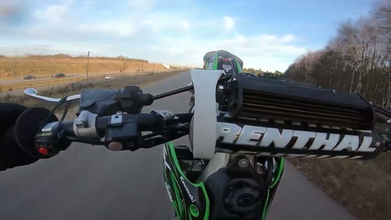 Kawasaki KXF 250 💚 / TERROR / WHEELIE / PODJAZDY / OPOROWO / ODCINA