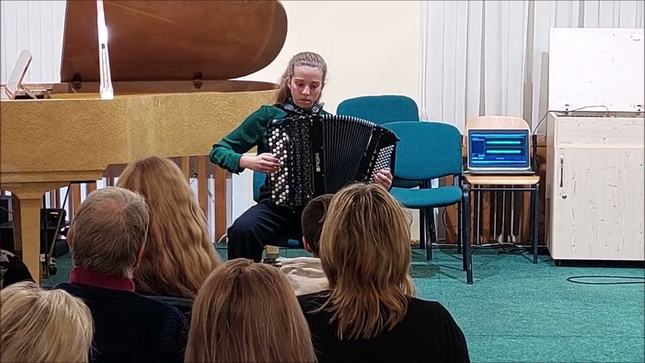 Tartanella Napoletana, button accordion, Ema Bártová