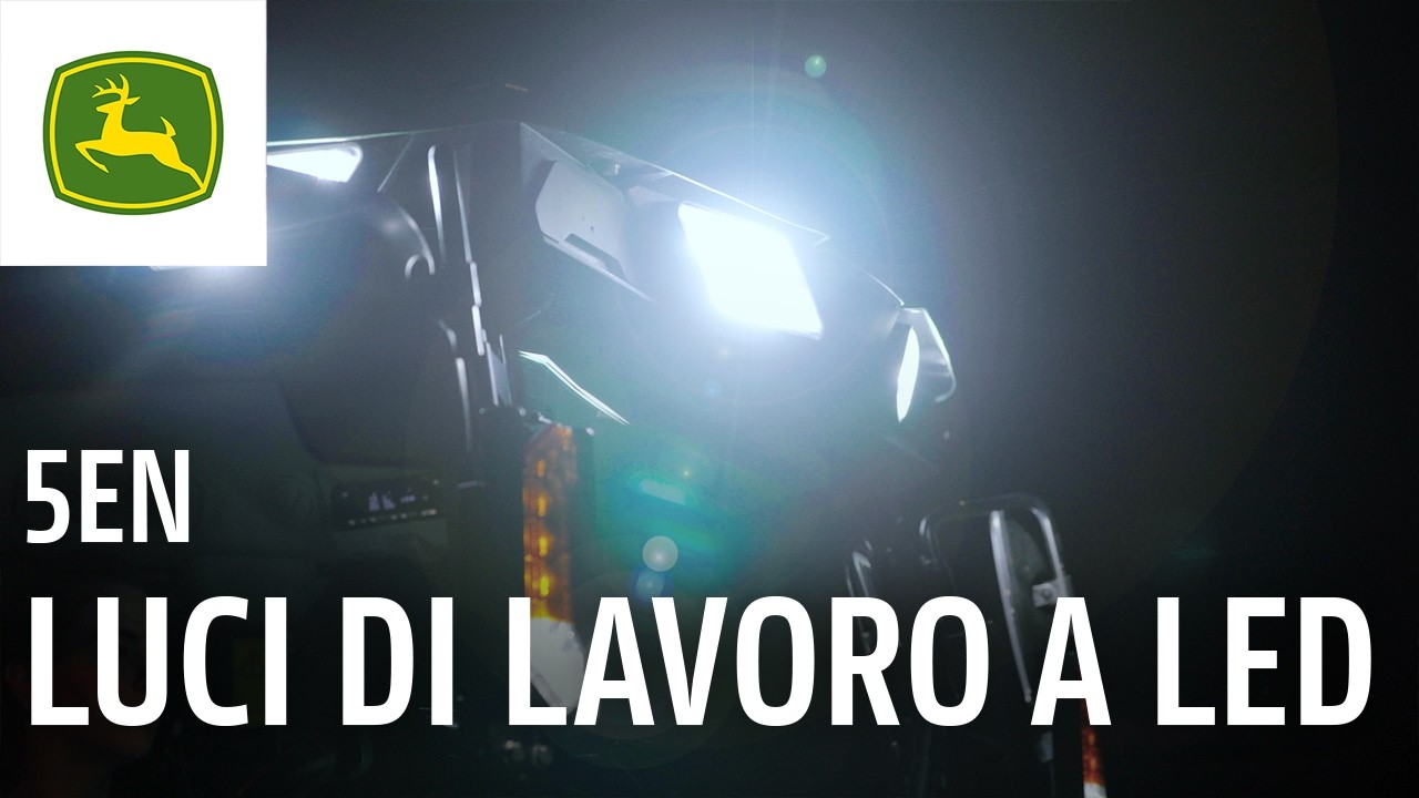 John Deere 5EN Illuminazione superiore in spazi ristretti