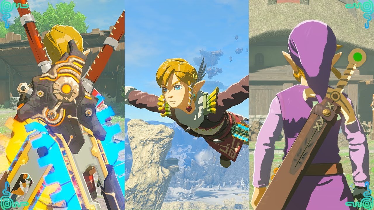Bladesaws, Flying and the 4 Sword  - TOTK Mod Showcase