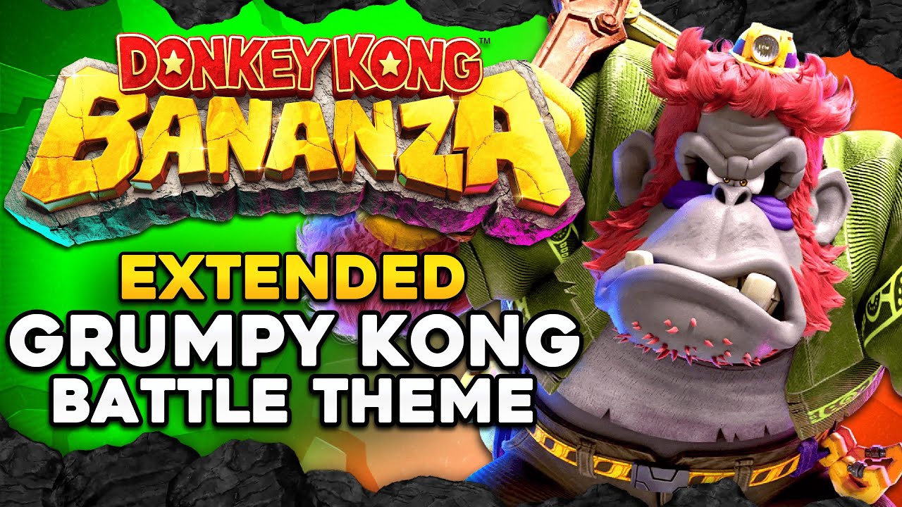 Donkey Kong Bananza OST - Grumpy Kong Battle Theme (VoidCo) [Extended Soundtrack]