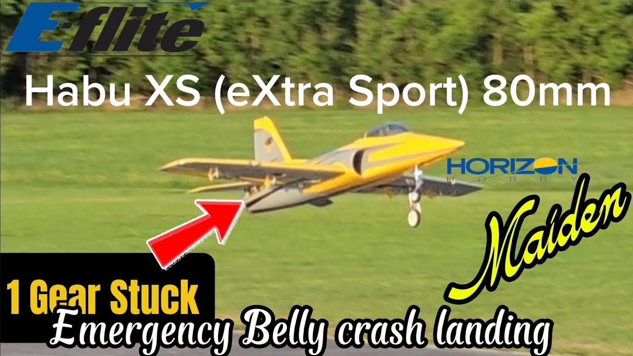 Habu XS (eXtra Sport) 80mm Maiden + Stuck gear Crash Landing
