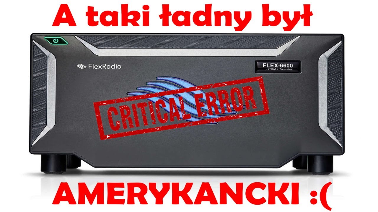 FLEX-6600 problem po aktualizacji do v3.3.32. Problem after upgrade.