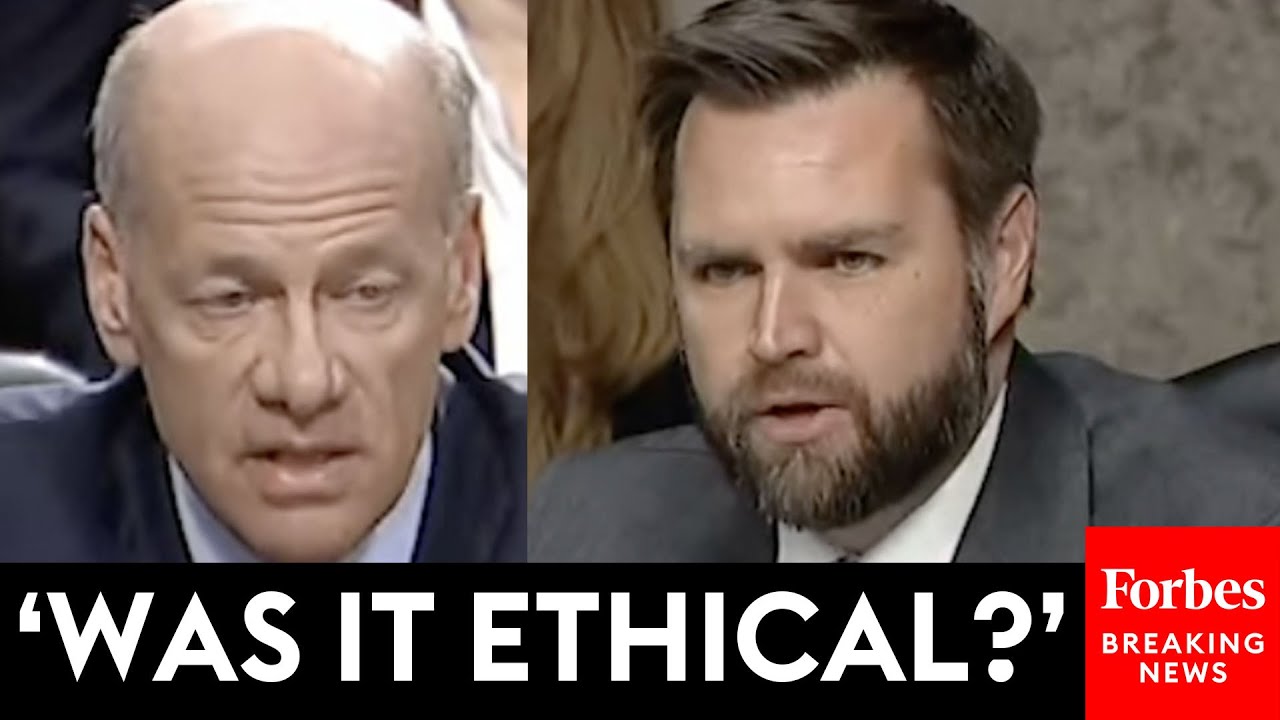 JD Vance Confronts Ex-CEO Of Silicon Valley Bank About 'Suspicious Behavior,' Massive Bonuses