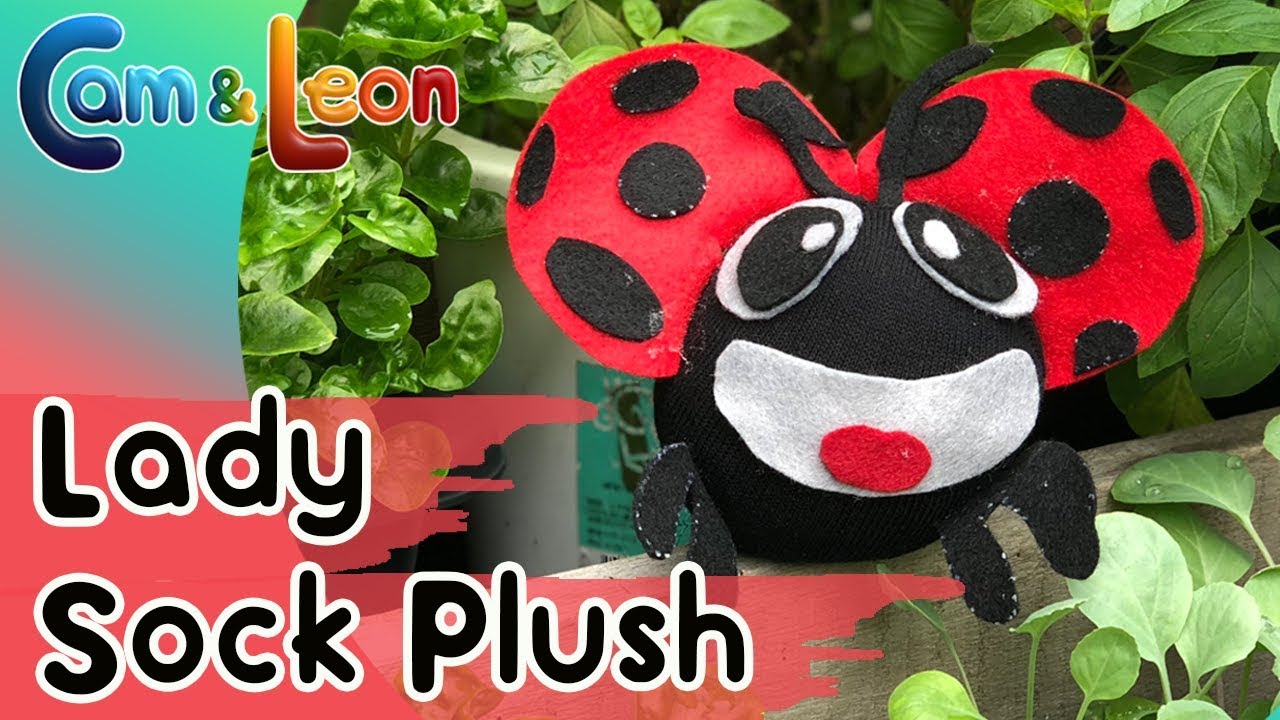 Play Time with Cam & Leon | Lady Sock Plush | Cam & Leon | Funny Cartoon