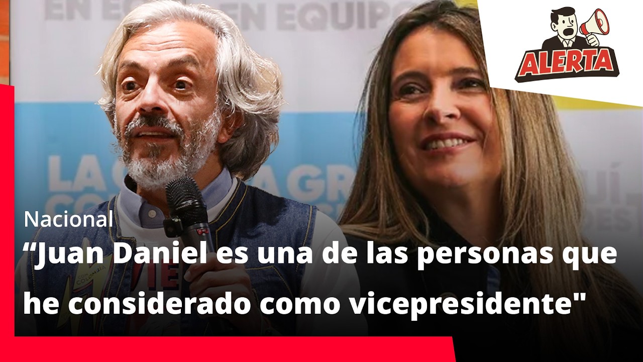 Paloma Valencia responde si Juan Daniel Oviedo sería su fórmula vicepresidencial