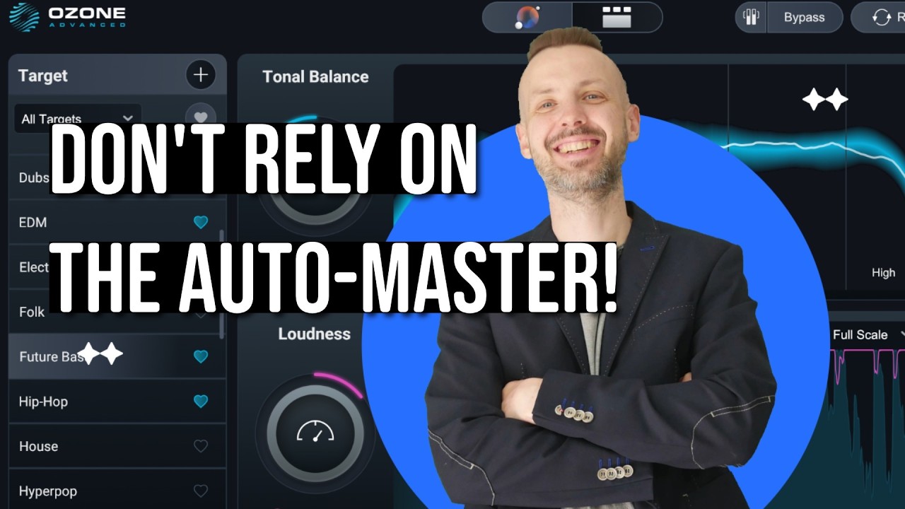 Почему Auto-Master не даст хороших результатов в Ozone 12? (Видеоролик с примерами из моего курса:)