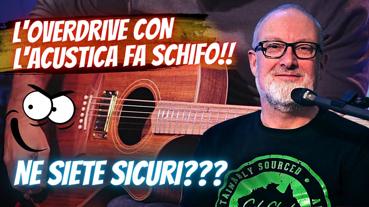 Cole Clark e la chitarra acustica con humbucker: overdrive? SI-PUÒ-FARE! - Video Test