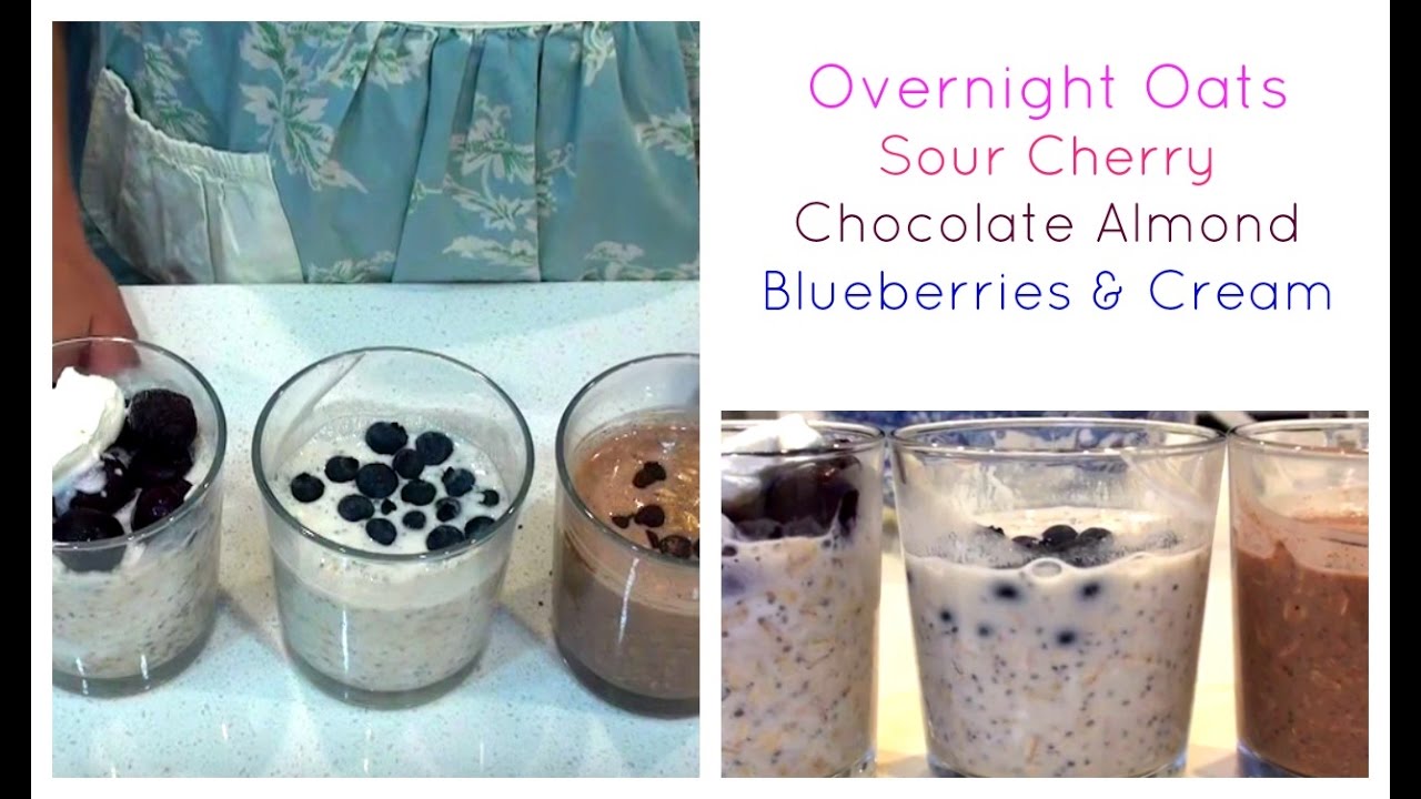 Overnight Oats 3 Ways | Jennifer L. Scott