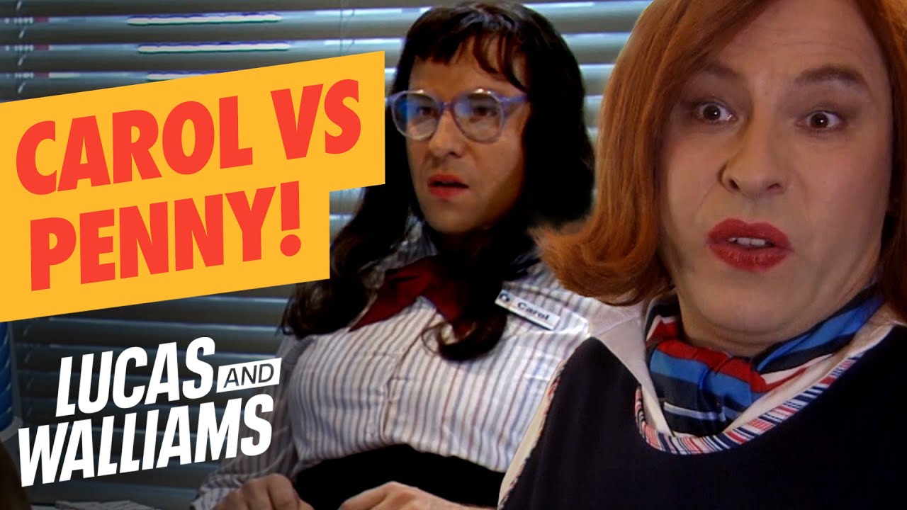 Carol Vs Penny! | Little Britain and Come Fly With Me | Lucas and Walliams