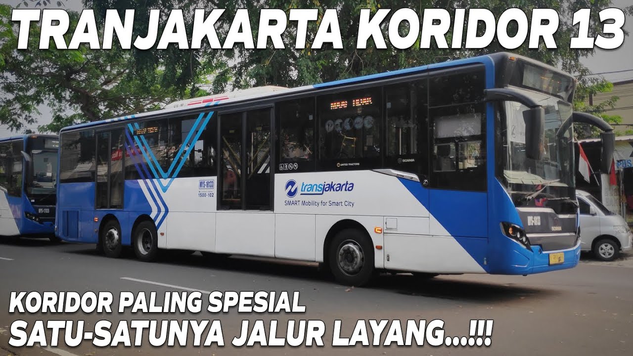 TRANSJAKARTA KORIDOR 13...!!! JAKARTA PUBLIC TRANSPORTION