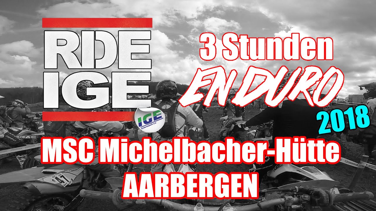 IGE 3H Enduro - AARBERGEN 2018 // Start + 3 Runden