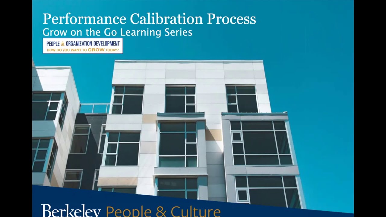 Performance Calibration Overview