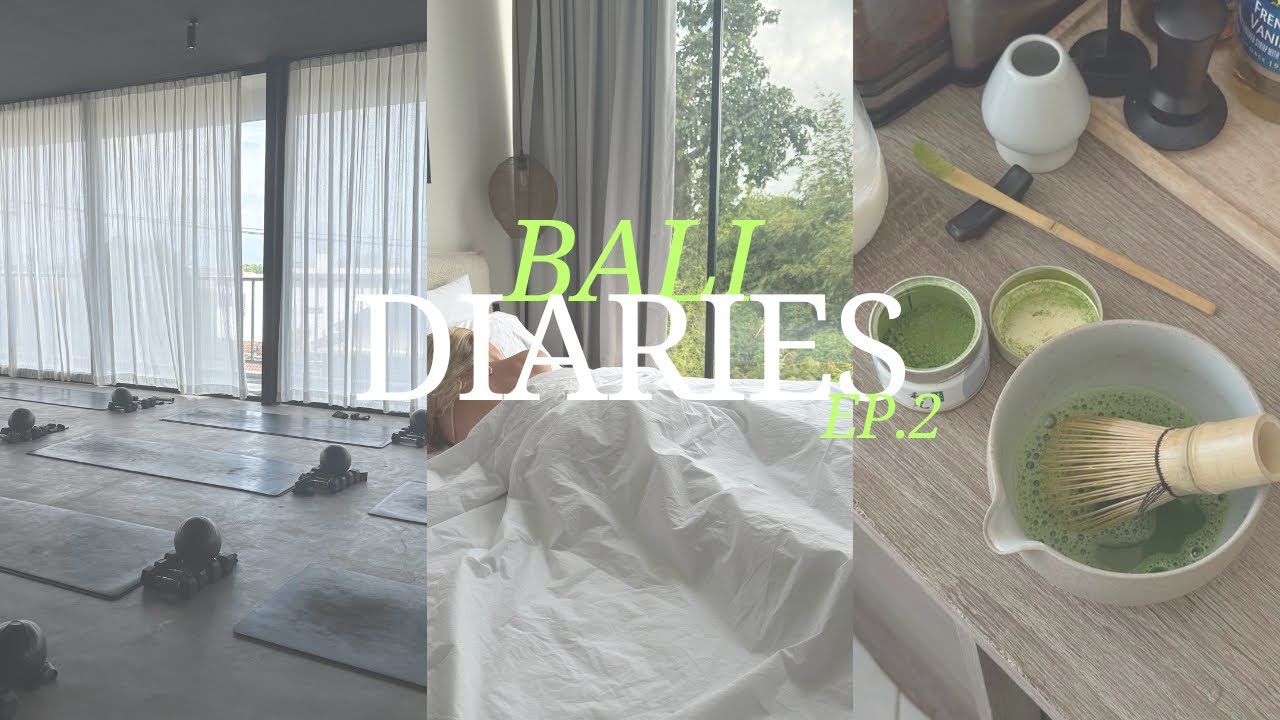 Ma morning routine à Bali - Pilates, selfcare and more 🌺
