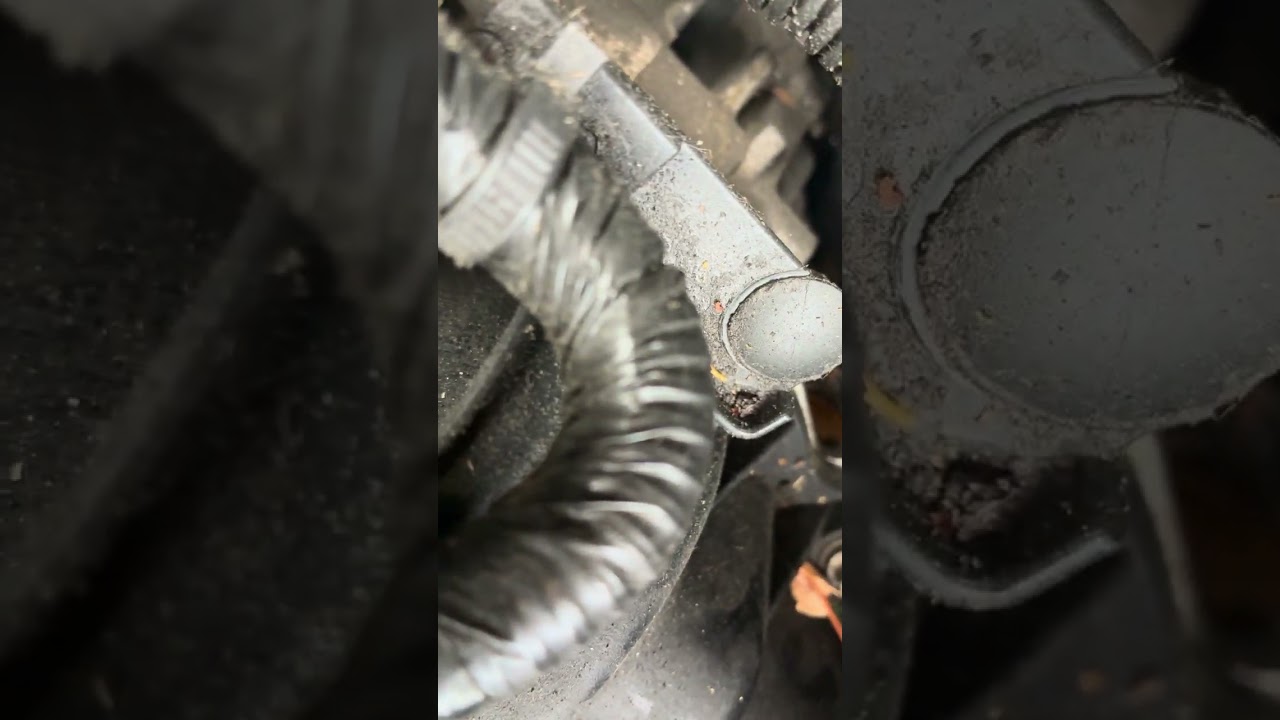 Checking the oil cooler to see if it’s leaking on my 2016 Dodge Grand Caravan SXT on 2/16/2026