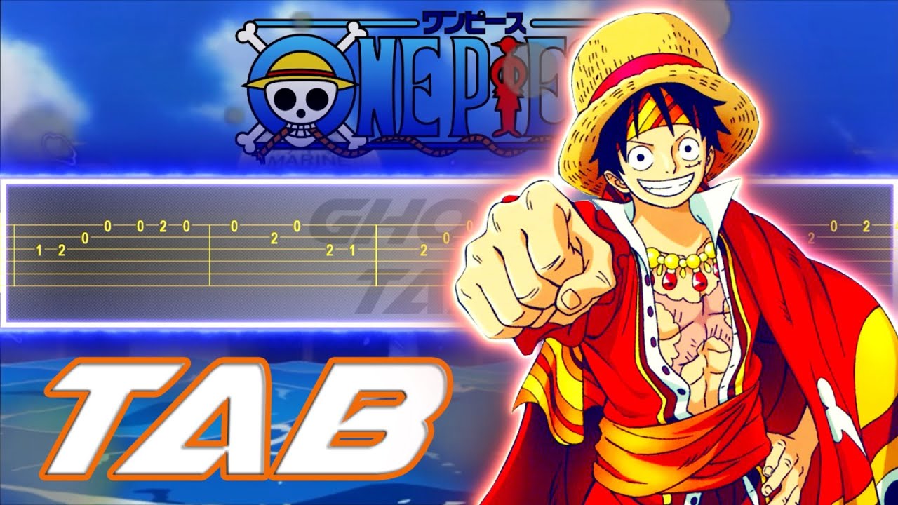 One Piece Opening 17 - Wake Up! (Guitar Tab 譜 Tutorial)