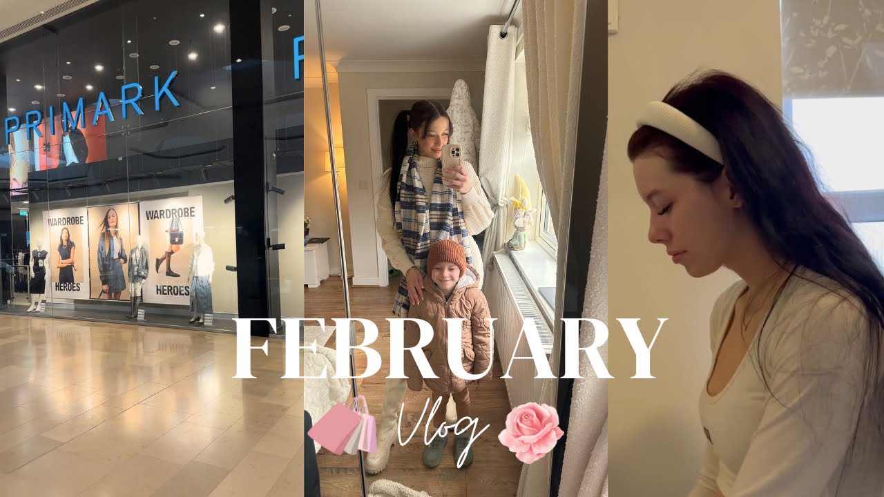 FEBRUARY VLOG| ttc baby number 3,b&m and primark haul