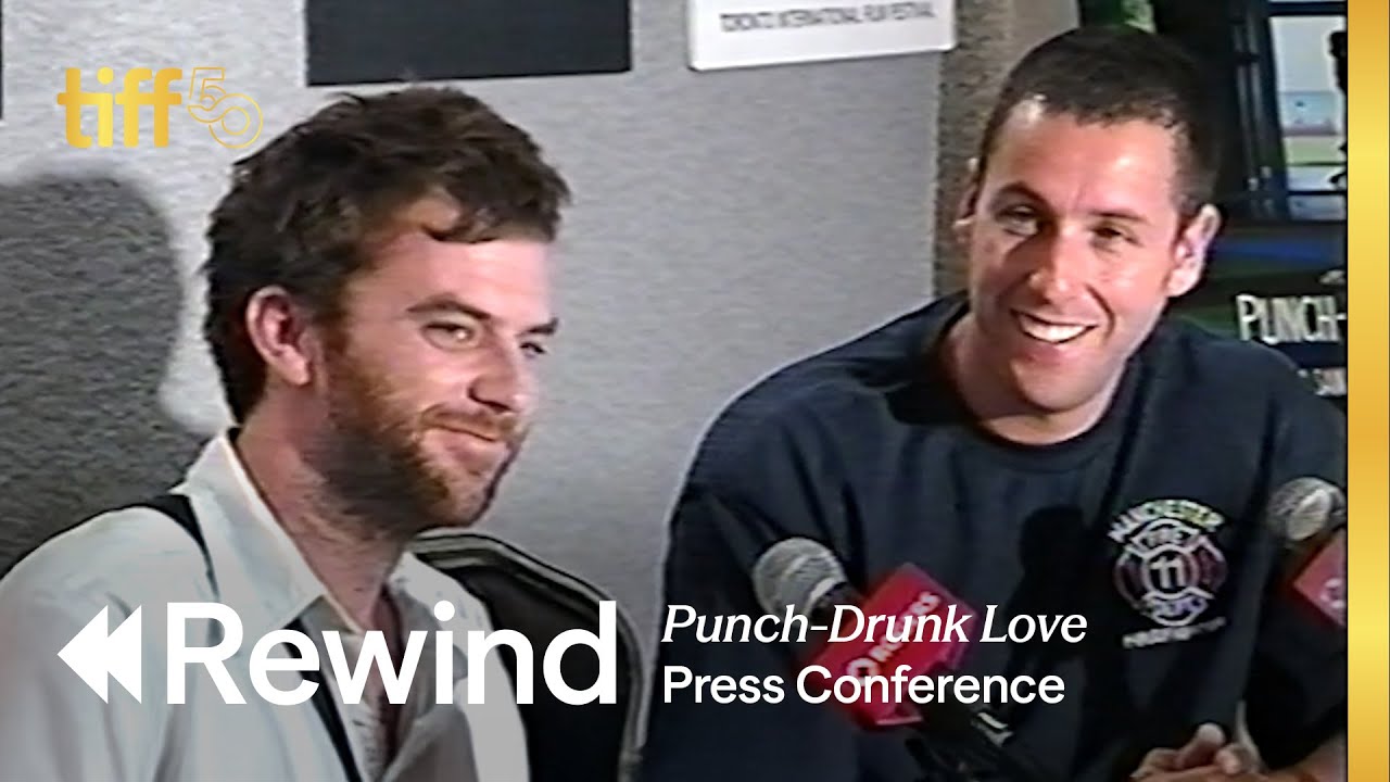 PUNCH-DRUNK LOVE Press Conference (2002)  | TIFF REWIND
