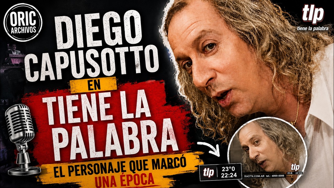 Diego Capusotto en Tiene la Palabra