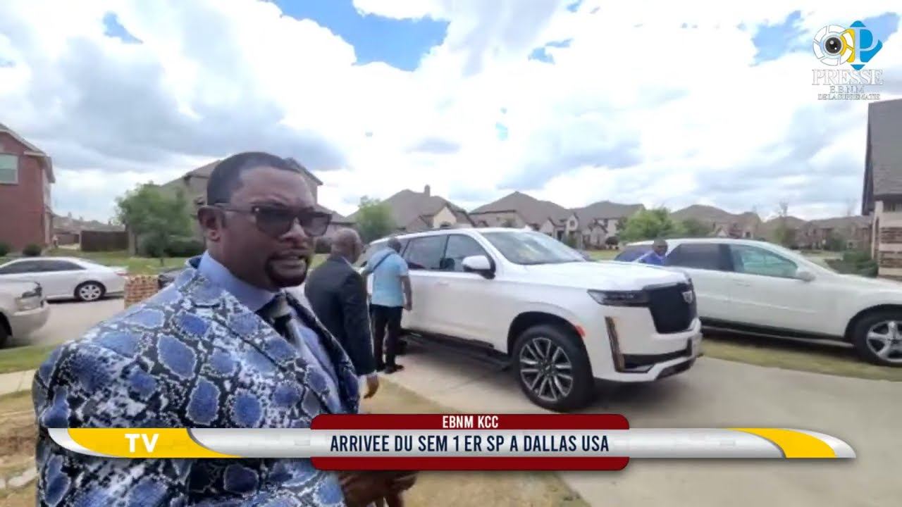 L’Arrivée de Son Éminence le 1er souverain pontife a Dallas PARTE 2