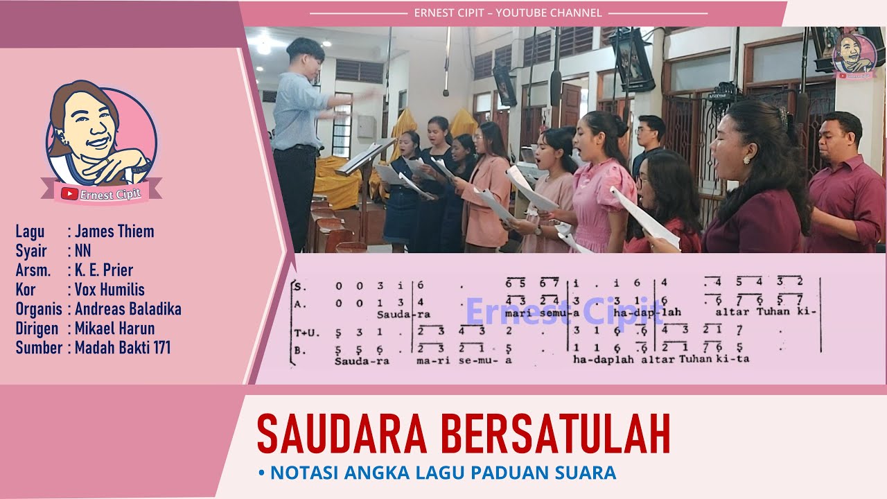 Saudara Bersatulah | Lagu Pembuka Misa | Madah Bakti 171 | Vox Humilis