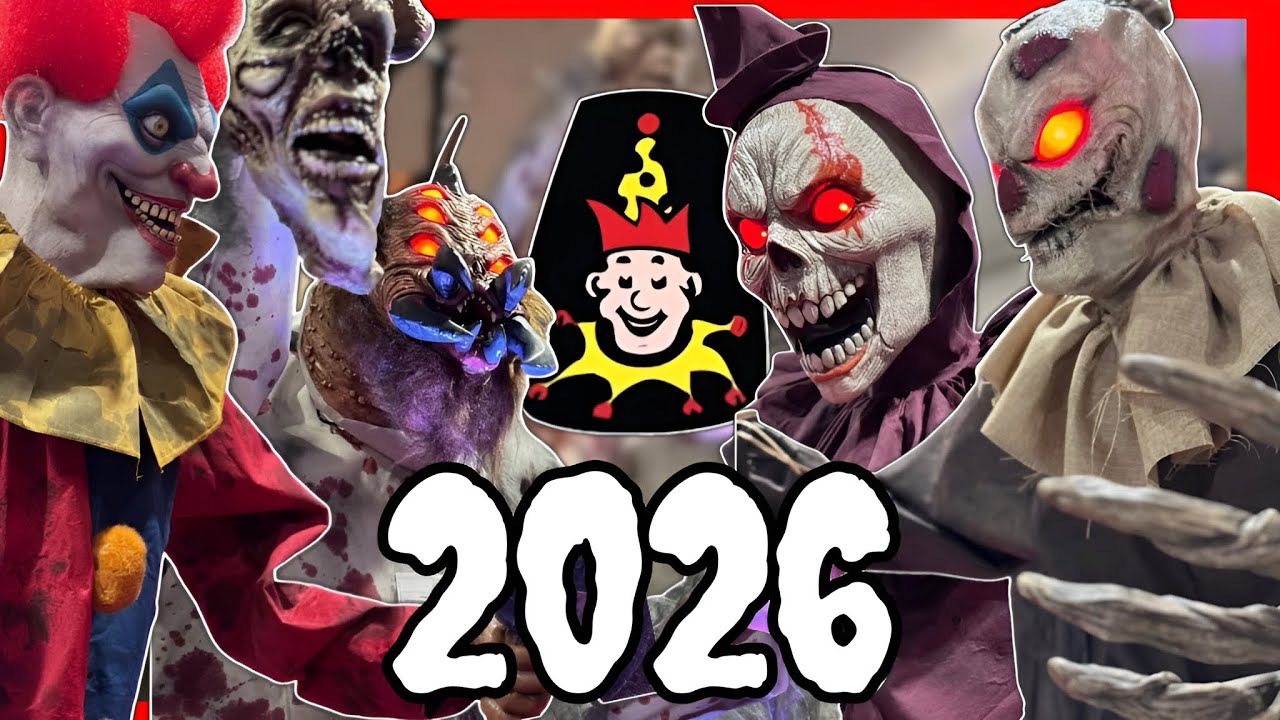 Morris Costumes 2026 ANIMATRONICS REVEALED - FIRST LOOK! | Morris Costumes 2026