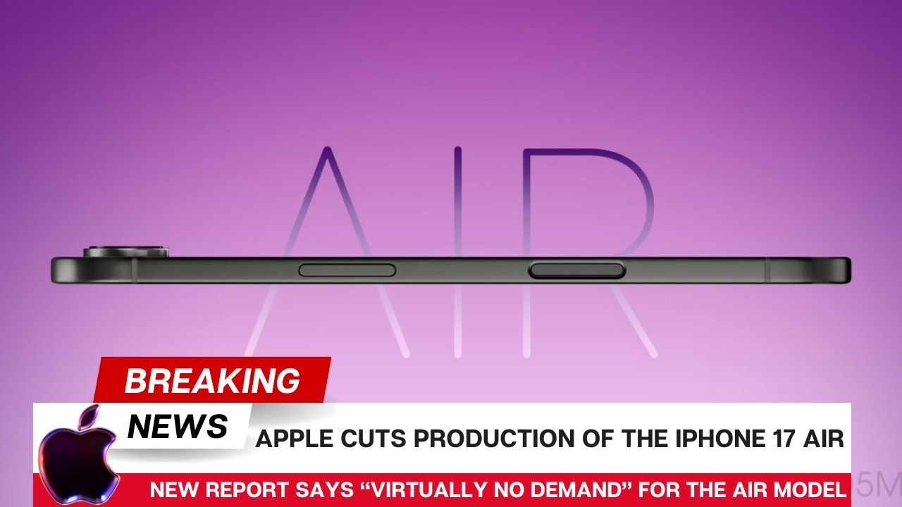 Weak Apple iPhone 17 Air Sales Forces Apple to Cut Production & Increase iPhone 17 Pro & Pro Max