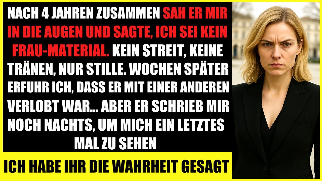Er sagte, ich sei kein „Frau-Material“ also ließ ich seine Verlobte am Abend davor unsere DMs lesen