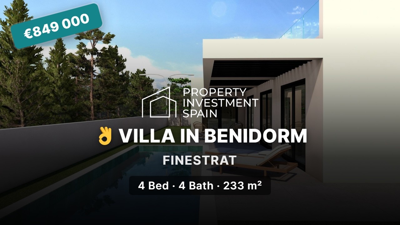 Luxury New-Build Villa for Sale in Finestrat